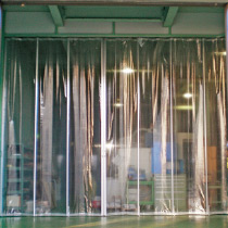 透明ビニールカーテン施工事例