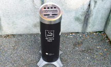 施設内の喫煙所