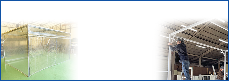 喫煙ブースの施工・取付工事サービス