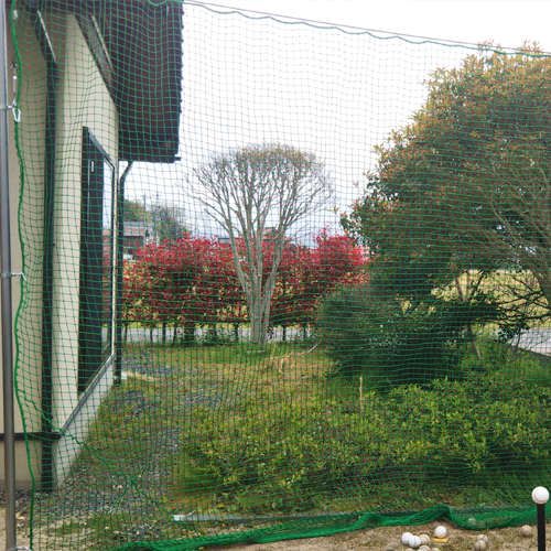 鳥取県鳥取市の庭用・防球ネットの施工・製作事例