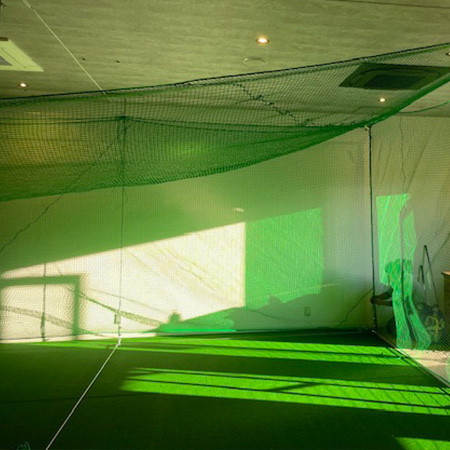 滋賀県草津市の室内ゴルフ練習場の施工・製作事例