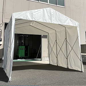 伸縮移動式 ビニールブース「Ace」